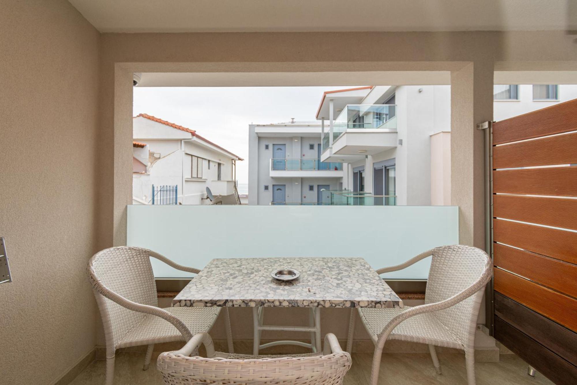 Villa Zoe On The Beach Sarti Exterior photo