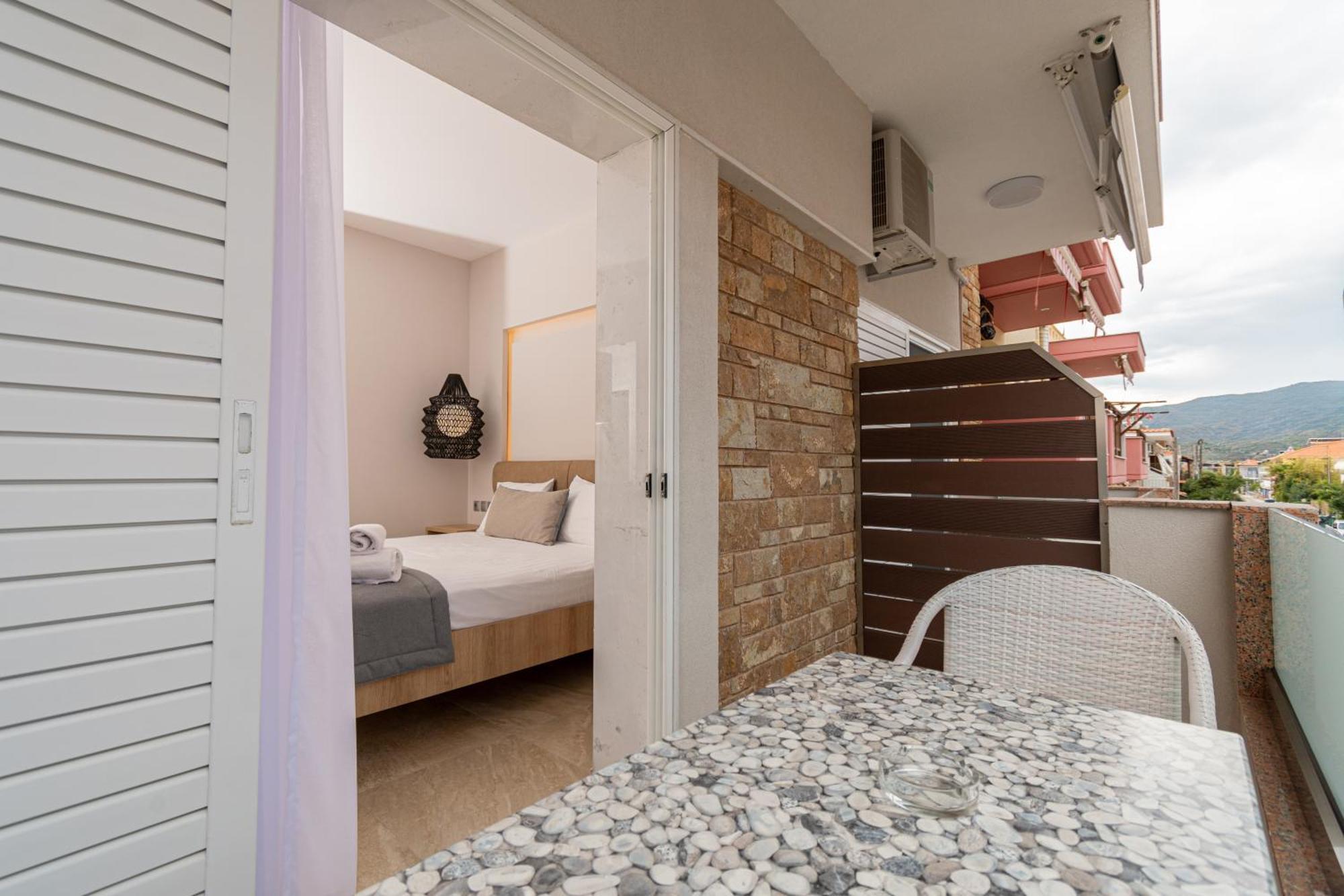 Villa Zoe On The Beach Sarti Exterior photo